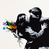 FAKE 'Love in the Air' (2025) Rare Artist Proof Spray Paint/Stencil on Canvas - Signari Gallery 