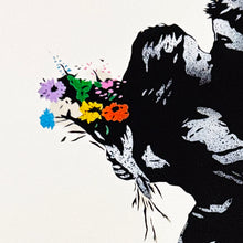 Load image into Gallery viewer, FAKE 'Love in the Air' (2025) Rare Artist Proof Spray Paint/Stencil on Canvas - Signari Gallery 