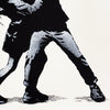 FAKE 'Love in the Air' (2025) Rare Artist Proof Spray Paint/Stencil on Canvas - Signari Gallery 
