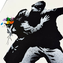 Load image into Gallery viewer, FAKE 'Love in the Air' (2025) Rare Artist Proof Spray Paint/Stencil on Canvas - Signari Gallery 