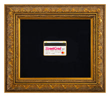 Load image into Gallery viewer, FAKE &#39;Street Cred&#39; (2025) Hand-Signed, Custom Framed &quot;Credit&quot; Card