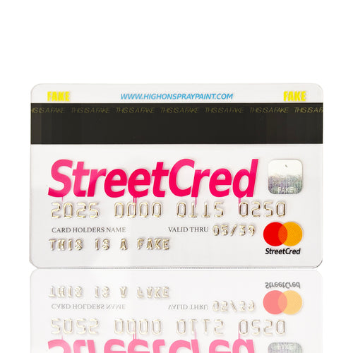 FAKE 'Street Cred' (2025) Hand-Signed Embossed 