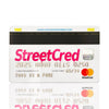 FAKE 'Street Cred' (2025) Hand-Signed Embossed "Credit" Card