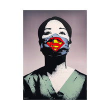 Load image into Gallery viewer, FAKE &#39;Super Nurse&#39; (2024) Offset Lithograph Poster