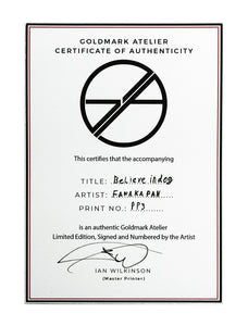 FANAKAPAN 'Believe in Dog' (2023) 24-Color Screen Print - Signari Gallery 