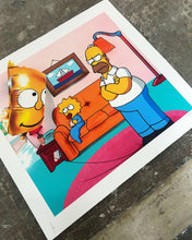 Load image into Gallery viewer, FANAKAPAN &#39;I Can See All of Springfield from Here&#39; (2024) 24-Color Screen Print