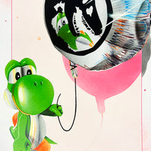 Load image into Gallery viewer, FANAKAPAN 'Yoshi's Day Off: Trip to Jurassic Park' (2023) 4-Layer Screen Print - Signari Gallery 