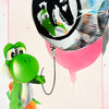 FANAKAPAN 'Yoshi's Day Off: Trip to Jurassic Park' (2023) 4-Layer Screen Print - Signari Gallery 