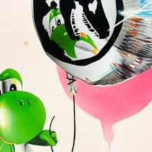 Load image into Gallery viewer, FANAKAPAN 'Yoshi's Day Off: Trip to Jurassic Park' (2023) 4-Layer Screen Print - Signari Gallery 