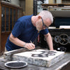 FIN DAC 'C4-Cybrid' (2024) Hand-Embellished Lithograph (blue) - Signari Gallery 