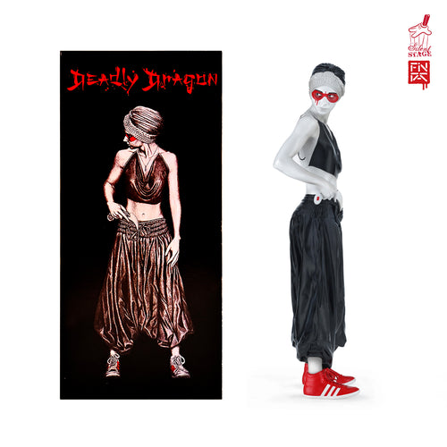 FIN DAC 'Deadly Dragon' (2024) Rare PP Designer Art Resin Sculpture