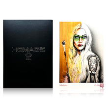 Load image into Gallery viewer, FIN DAC &#39;HomEage&#39; (2024) Hand-Signed Hardcover Show Book + &#39;Dragonmere&#39; Print