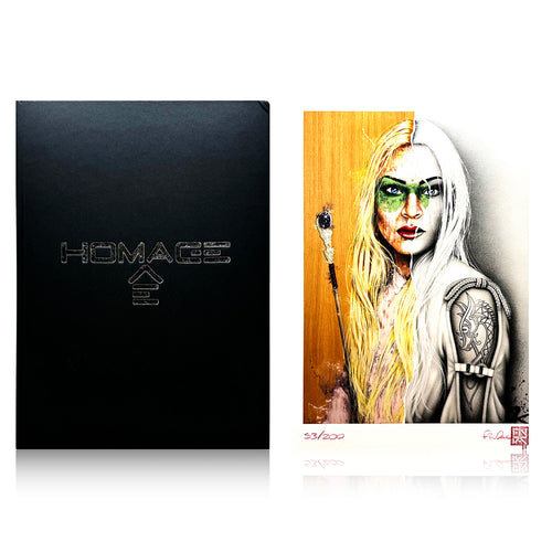 FIN DAC 'HomEage' (2024) Hand-Signed Hardcover Show Book + 'Dragonmere' Print