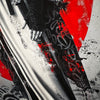 FIN DAC 'Kurai Neko' (2026) Hand-Finished Giclee Print (red) - Signari Gallery 