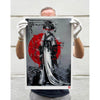 FIN DAC 'Kurai Neko' (2026) Hand-Finished Giclee Print (red) - Signari Gallery 