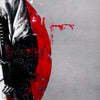 FIN DAC 'Kurai Neko' (2026) Hand-Finished Giclee Print (red) - Signari Gallery 