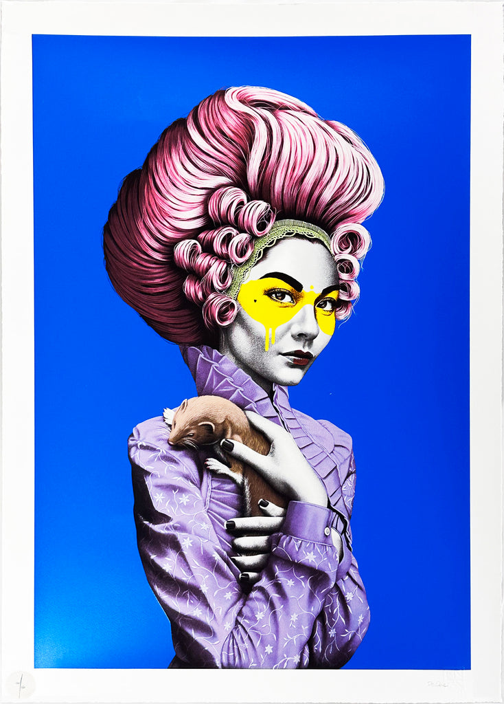 FIN DAC 'Tulleries' (2023) Stunning 24-Color Screen Print (blue) - Signari Gallery 