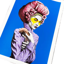 Load image into Gallery viewer, FIN DAC 'Tulleries' (2023) Stunning 24-Color Screen Print (blue) - Signari Gallery 