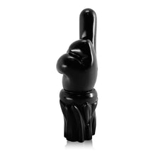 Load image into Gallery viewer, FLABSLAB &#39;Fuckyoulah: BFF&#39; (100% black) Wood Art Figure - Signari Gallery 