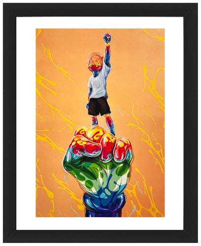 FLOG 'Fight the Power' (2025) Original Framed Show Card - Signari Gallery 