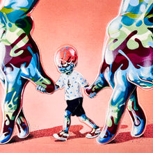 Load image into Gallery viewer, FLOG &#39;Hand in Hand&#39; (2025) Original Framed Show Card