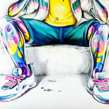 Load image into Gallery viewer, FLOG &#39;Happy Meal&#39; (2024) Giclee Print (#33) - Signari Gallery 