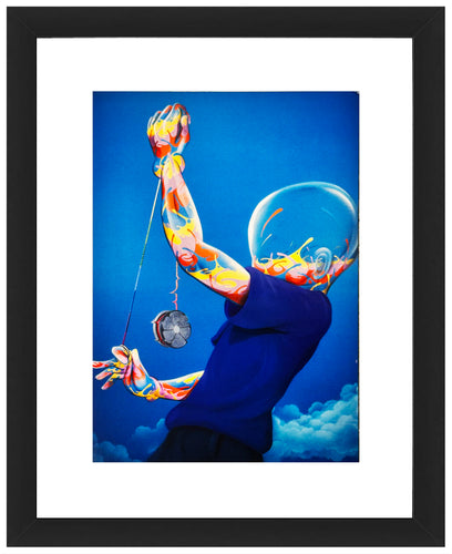 FLOG 'Rewind' (2023) Original Framed Show Card