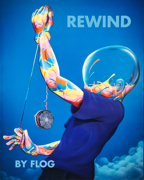 FLOG 'Rewind' (2023) Hand-Signed Limited Exhibition Catalog