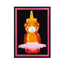 Load image into Gallery viewer, FNNCH 'Ballet Bear Hunt Kit' (2020) Custom Framed Screen Print Poster