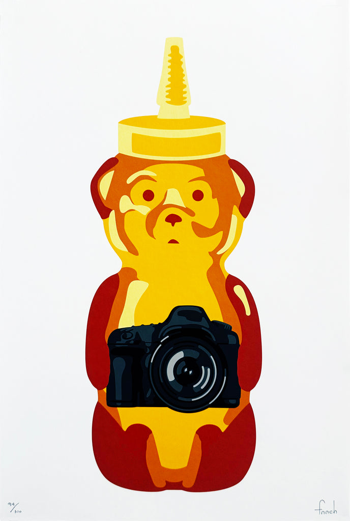 FNNCH 'Camera Bear' (2024) Archival Pigment Print - Signari Gallery 