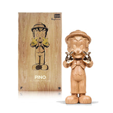 Load image into Gallery viewer, FOOLS PARADISE 'Pino XL // Dawn of the Day' (2023) Vinyl + Gold Chrome Art Figure