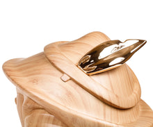 Load image into Gallery viewer, FOOLS PARADISE 'Pino XL // Dawn of the Day' (2023) Vinyl + Gold Chrome Art Figure