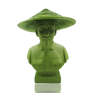 FRANK KOZIK x Ultraviolence 'Ho Chi Minh' (2007) Rare Designer Vinyl Bust (green)