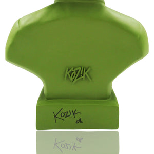 FRANK KOZIK x Ultraviolence 'Ho Chi Minh' (2007) Rare Designer Vinyl Bust (green)