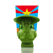 Load image into Gallery viewer, FRANK KOZIK x Ultraviolence &#39;Ho Chi Minh&#39; (2007) Rare Designer Vinyl Bust (green)