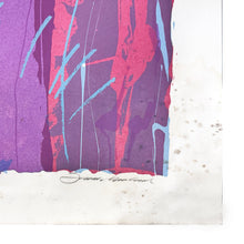 Load image into Gallery viewer, FRANK ROWLAND &#39;Front Row&#39; (C. 1980&#39;s) Early Serigraph Print*