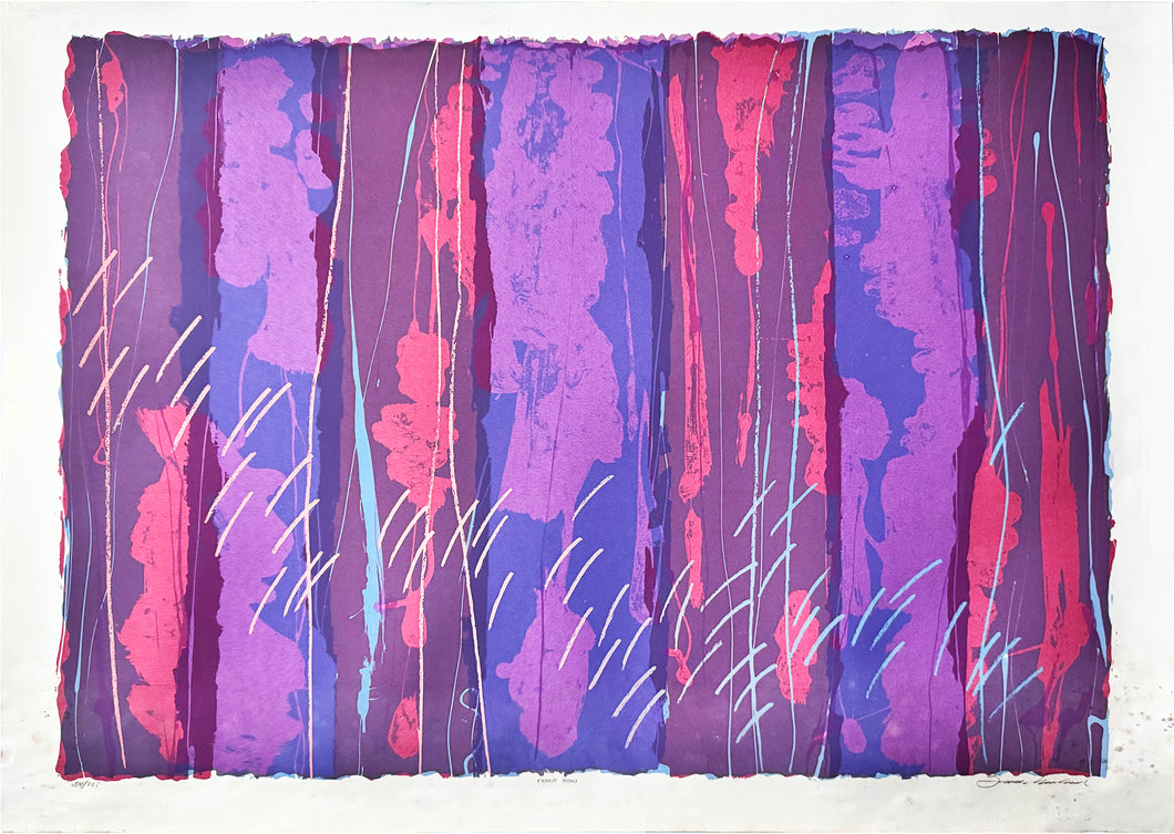 FRANK ROWLAND 'Front Row' (C. 1980's) Early Serigraph Print*