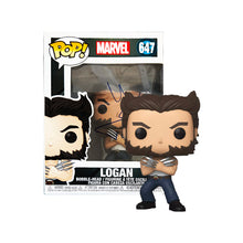 Load image into Gallery viewer, MARVEL x POP! 'Logan' (2020) HUGH JACKMAN Hand-Signed Vinyl Figure - Signari Gallery 