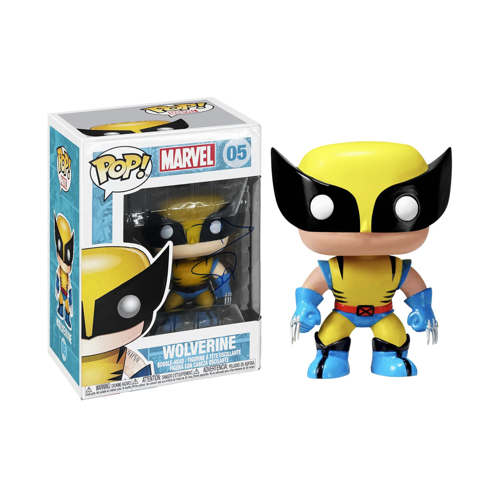 MARVEL x POP! 'Wolverine' (2011) HUGH JACKMAN Hand-Signed RARE Vinyl Figure - Signari Gallery 