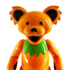 GDP x BNG 'Dancing Bear' (orange) Hand-Painted Resin Statue - Signari Gallery 