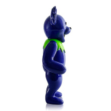 Load image into Gallery viewer, GDP x BNG &#39;Dancing Bear&#39; (purple) Hand-Painted Resin Statue - Signari Gallery 