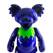 Load image into Gallery viewer, GDP x BNG &#39;Dancing Bear&#39; (purple) Hand-Painted Resin Statue - Signari Gallery 