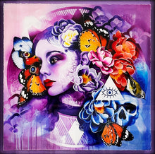 Load image into Gallery viewer, GEMMA COMPTON &#39;Parma Violets&#39; Framed Giclée Print - Signari Gallery 