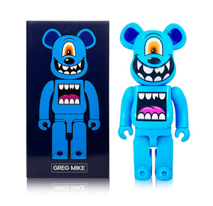 GREG MIKE x Be@rbrick 'Hibe@rnation 2' (400%) Art Figure - Signari Gallery 