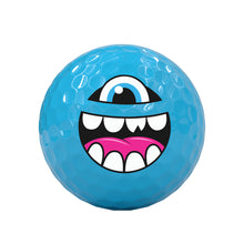 Load image into Gallery viewer, GREG MIKE x Vice Golf &#39;Loudball&#39; (2025) Set of 3 Custom Golf Balls with Display - Signari Gallery 