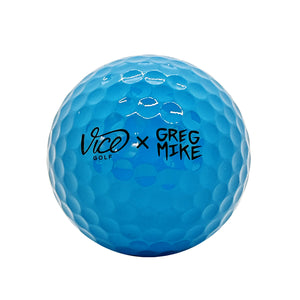 GREG MIKE x Vice Golf 'Loudball' (2025) Custom Golf Ball with Display - Signari Gallery 