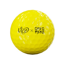 Load image into Gallery viewer, GREG MIKE x Vice Golf 'Loudmouf' + 'Smiley' (2026) 2x Golf Ball Set w/Display
