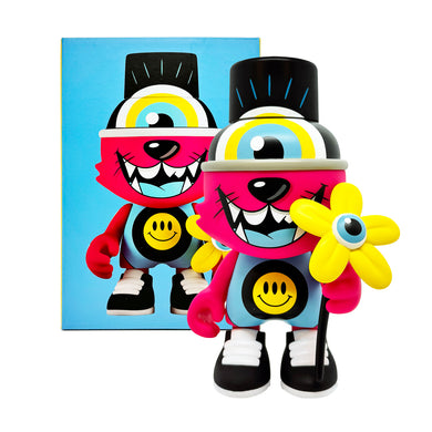 GREG MIKE x Superplastic 'Pink Superkranky' (2024) Designer Vinyl Art Figure