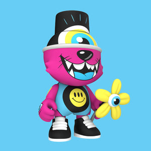 GREG MIKE x Superplastic 'Pink Superkranky' (2024) Designer Vinyl Art Figure