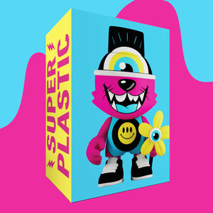 GREG MIKE x Superplastic 'Pink Superkranky' (2024) Designer Vinyl Art Figure